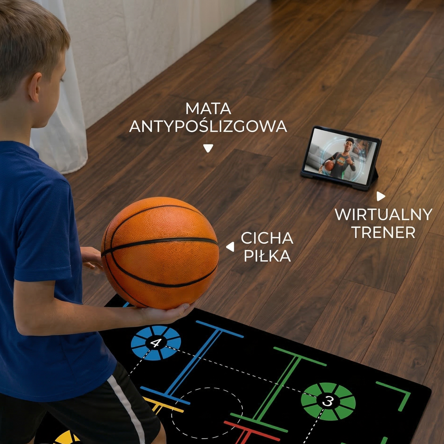 Zestaw Treningowy Do Koszykówki