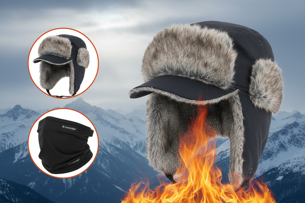 Czapka Zimowa z Futrem